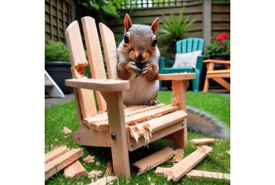 Squirrels vs. Polywood: The Ultimate Chew Toy Showdown!