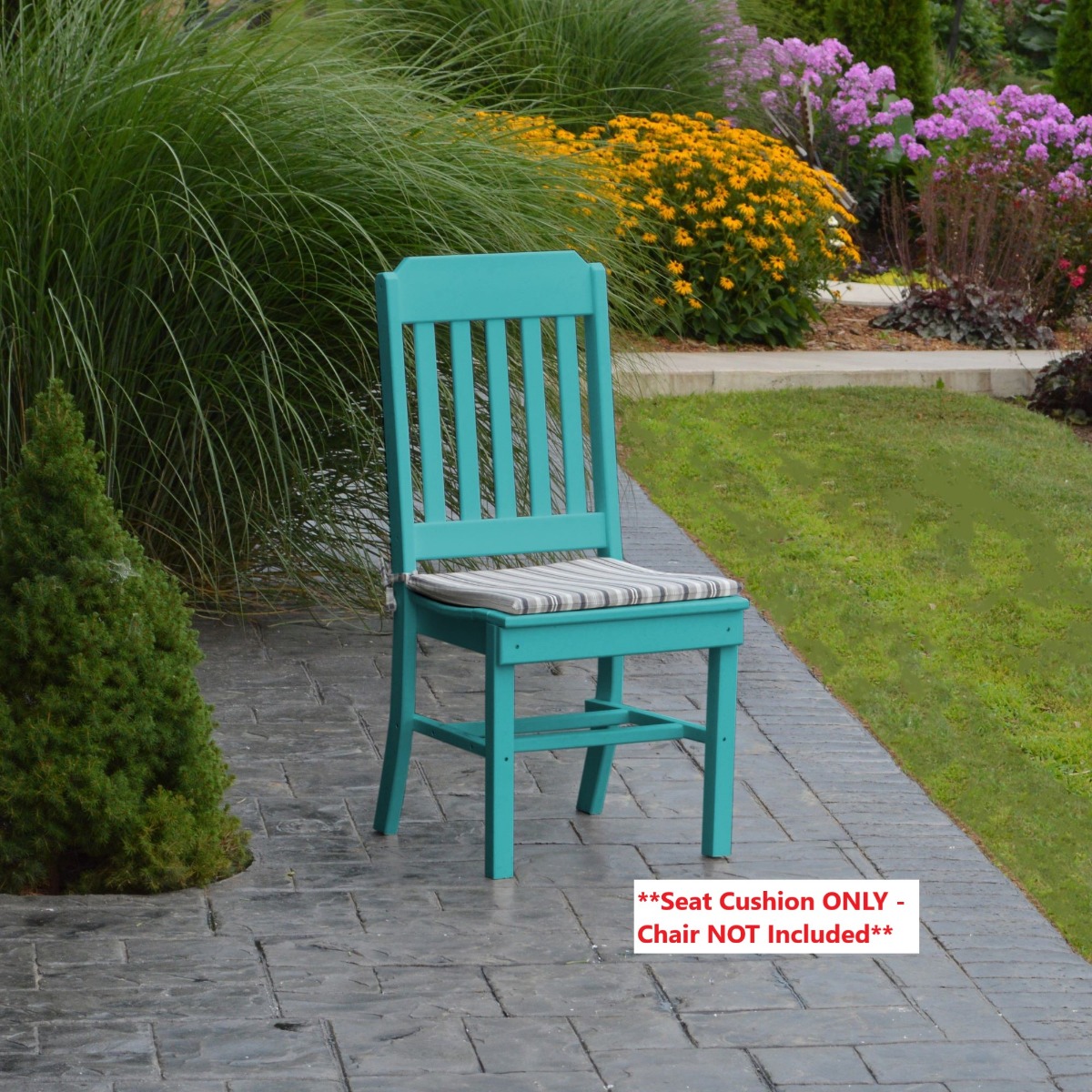 A&L Furniture Poly Dining Chair Seat Cushion