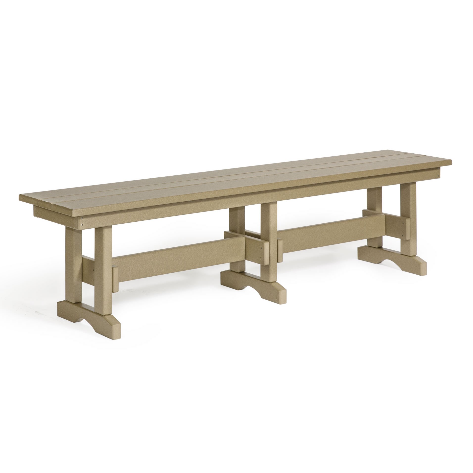 Amish Poly 6 ft. Dining Bench