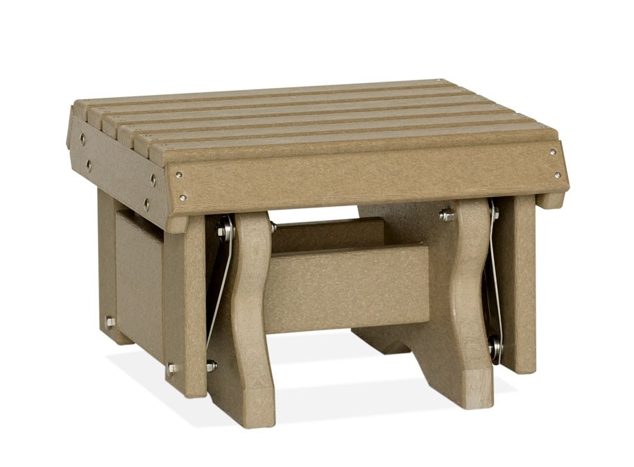 Amish Poly Gliding Footstool