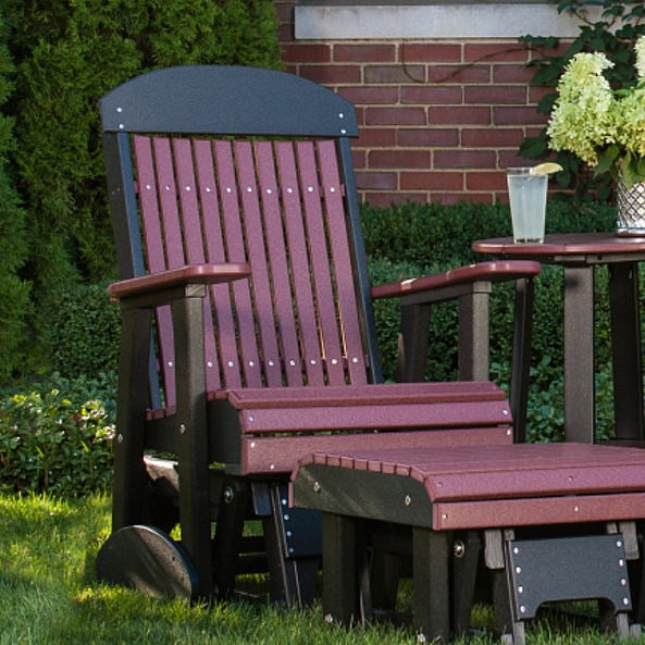 Luxcraft Classic Highback 2 ft Poly Glider