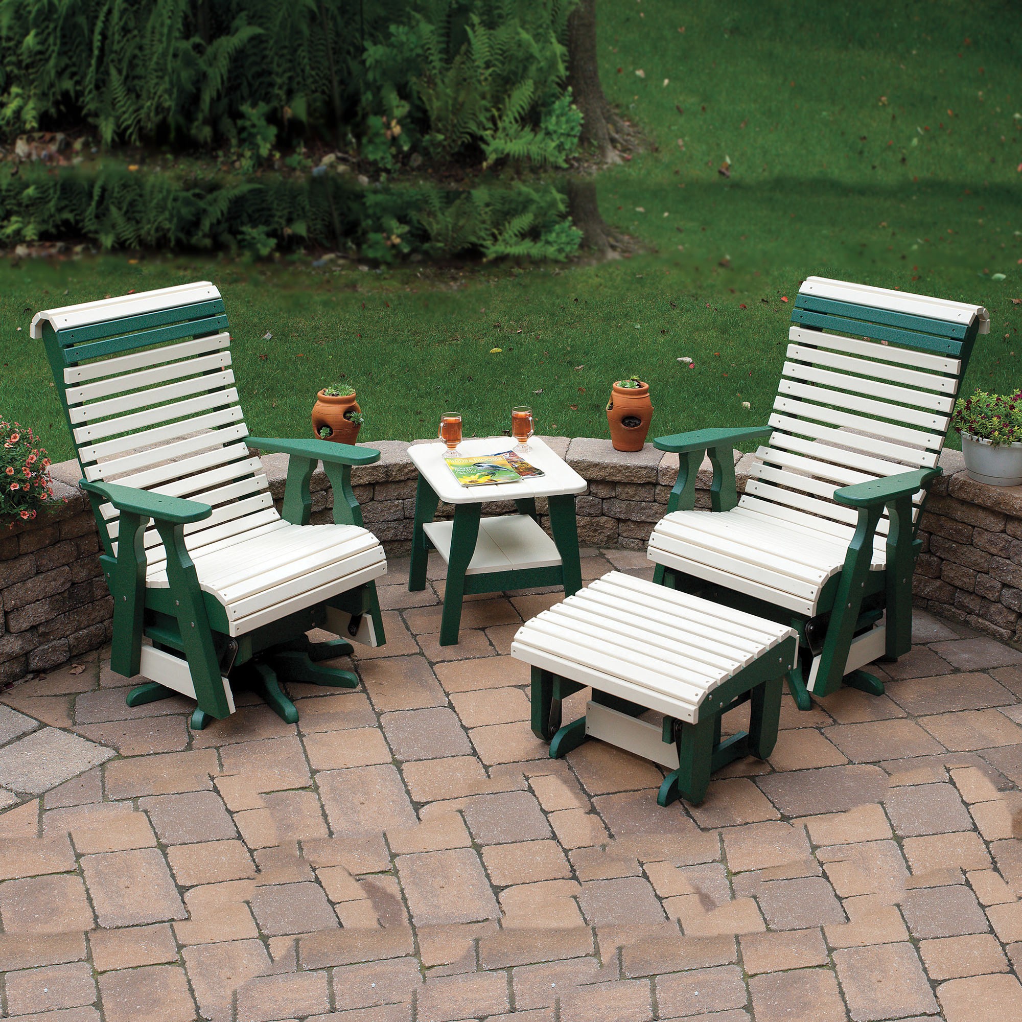 Amish Craft Poly Rollback 4pc Seating Set