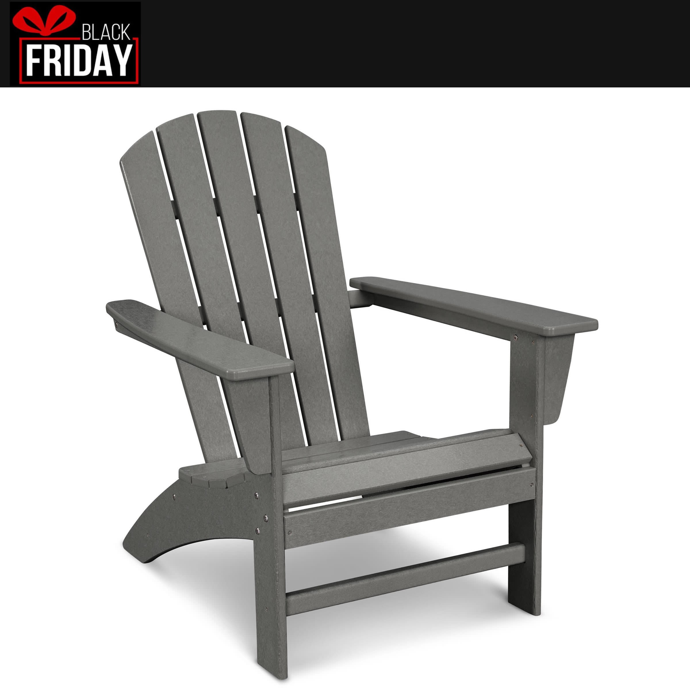 POLYWOOD Nautical Adirondack Chair