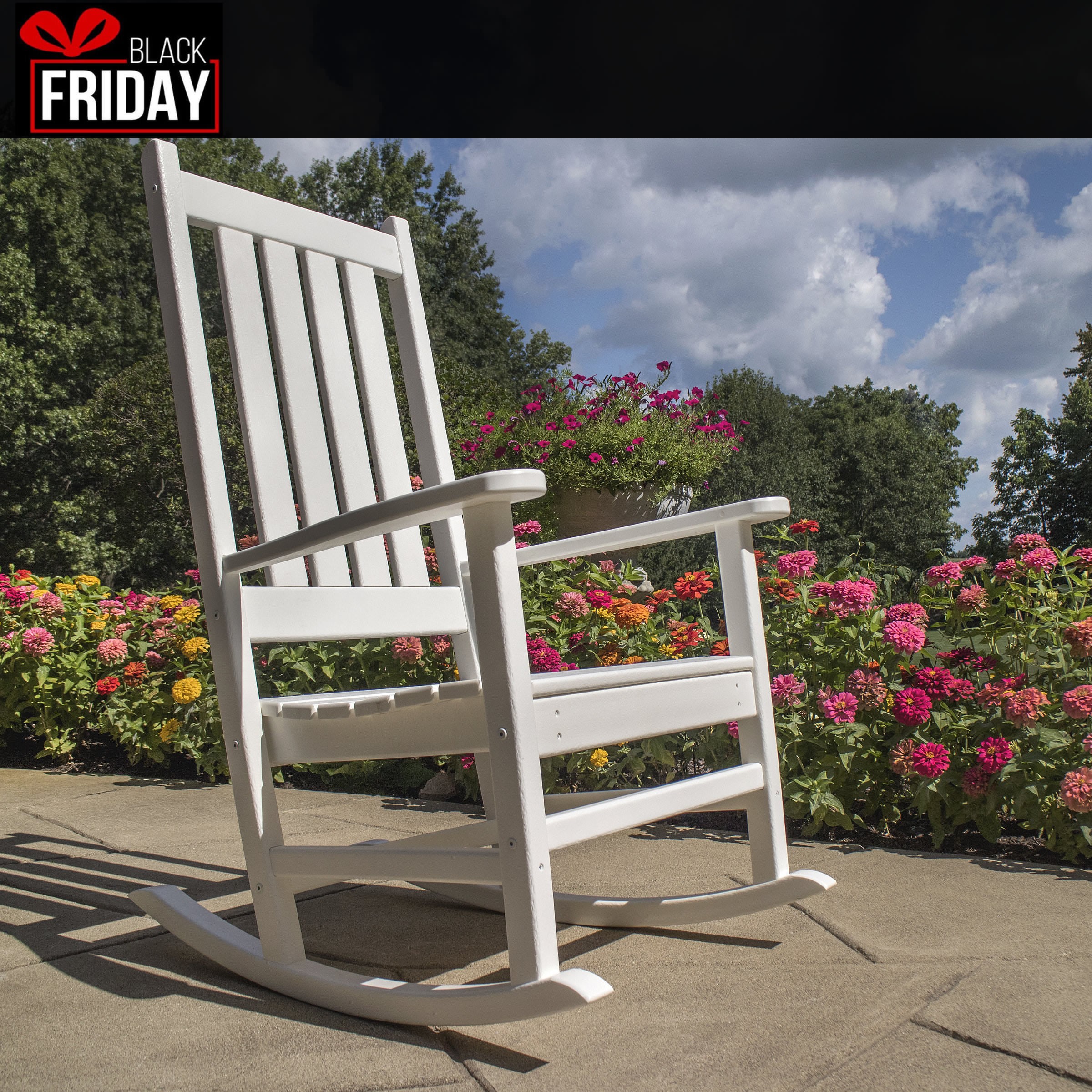 POLYWOOD Vineyard Rocker