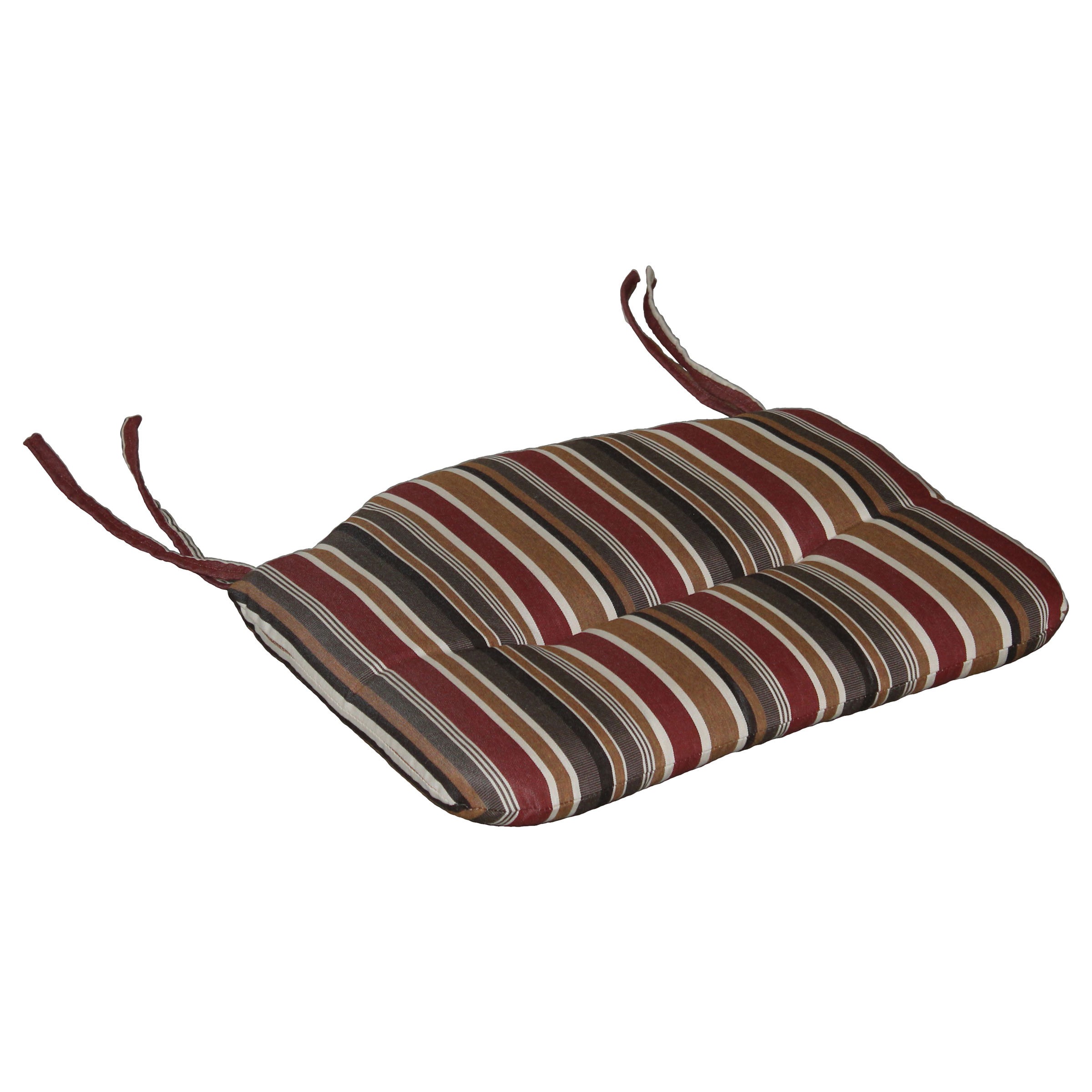 Seat Cushion with Tie-Ons