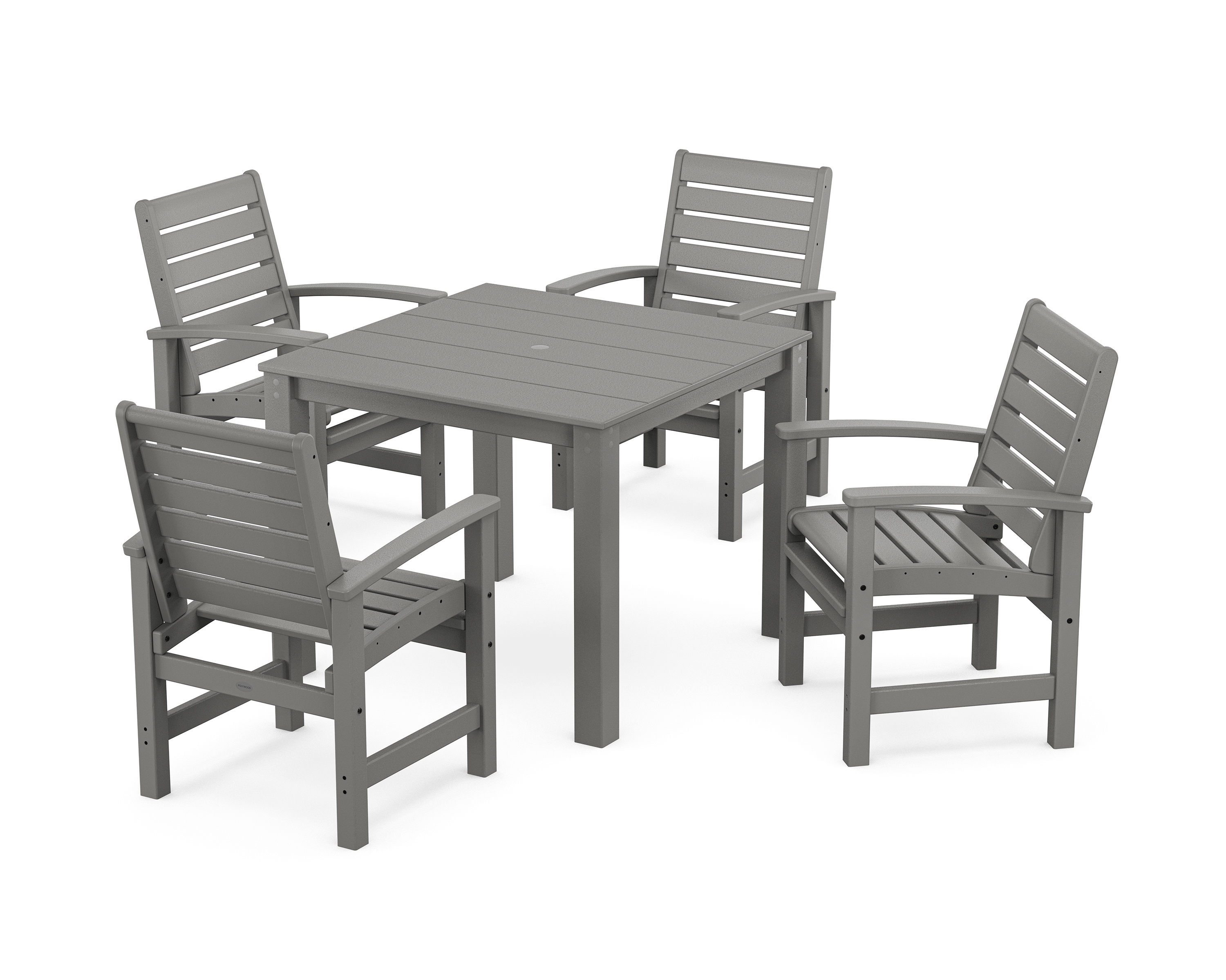 POLYWOOD Signature 5-Piece Parsons Dining Set