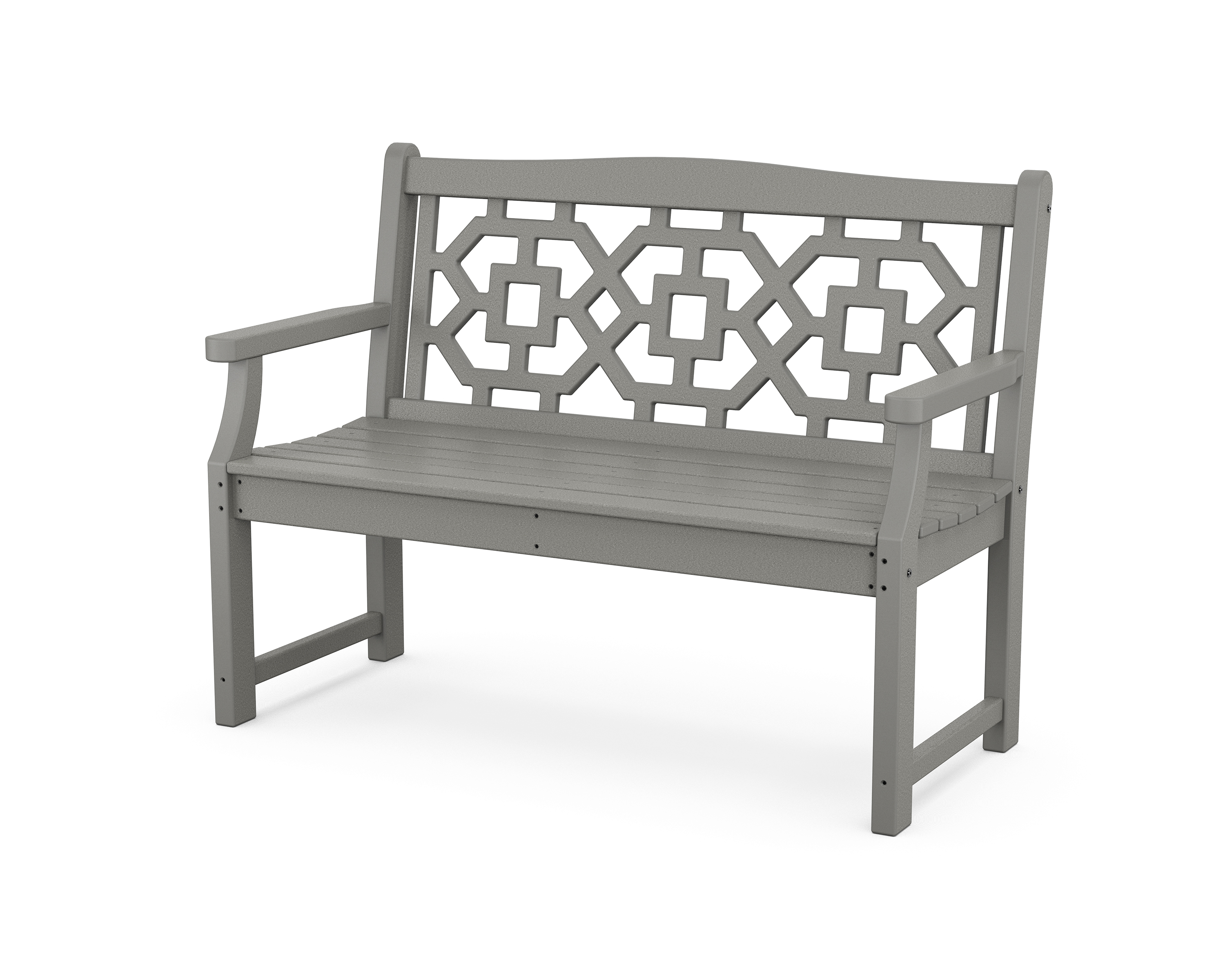 POLYWOOD Chinoiserie 48” Garden Bench