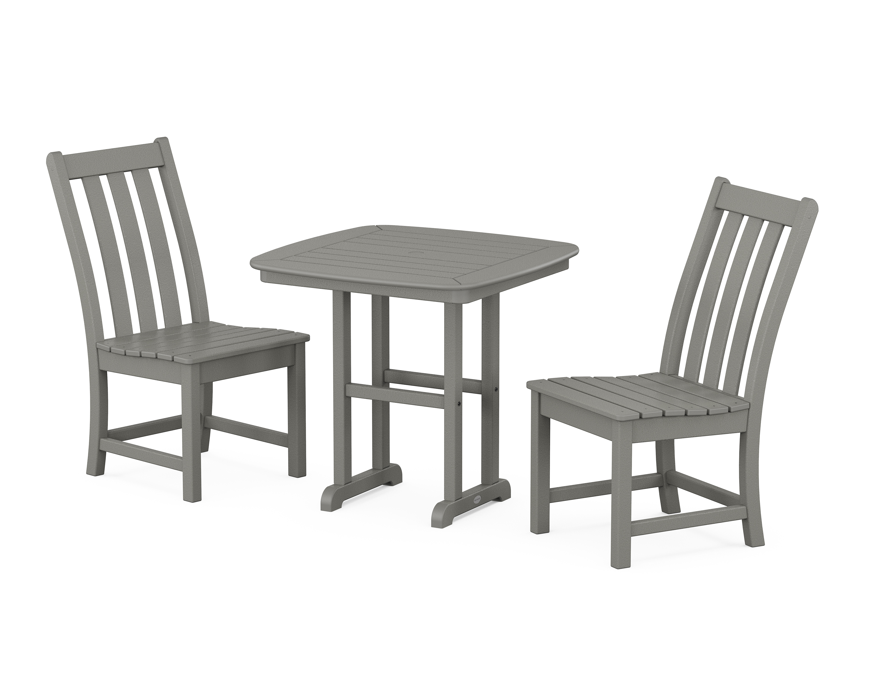 POLYWOOD Vineyard Side Chair 3-Piece Dining Set