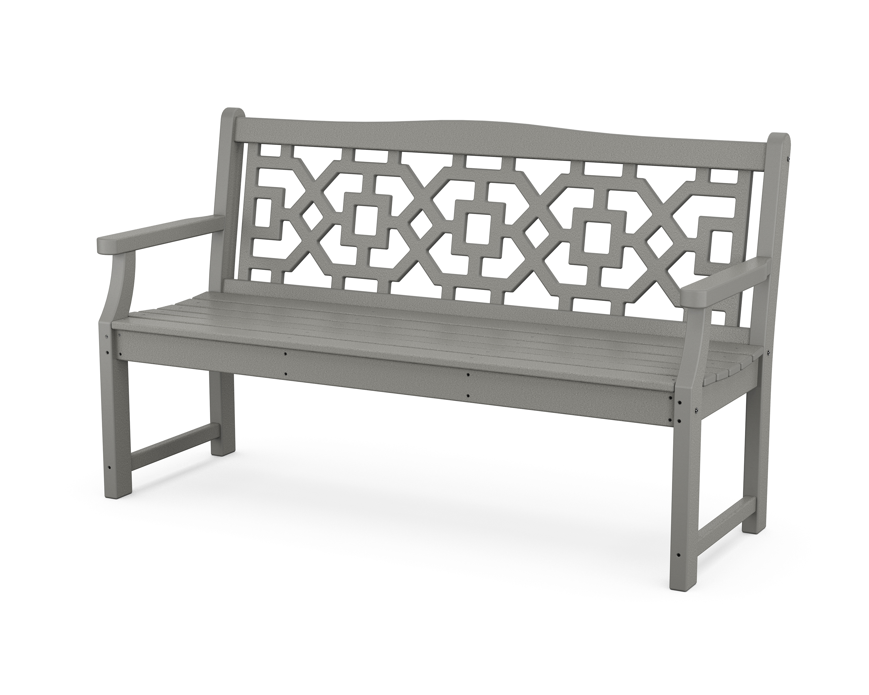 POLYWOOD Chinoiserie 60” Garden Bench