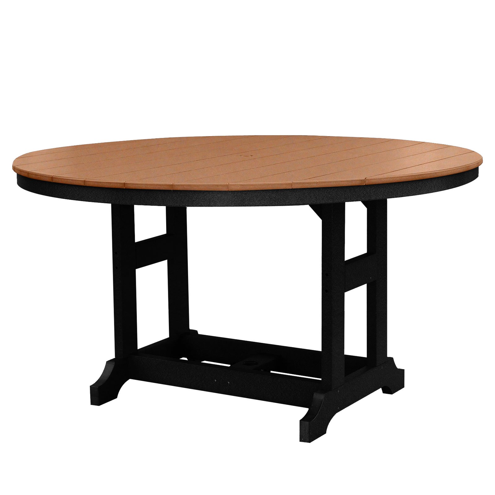 Shown in Cedar on Black