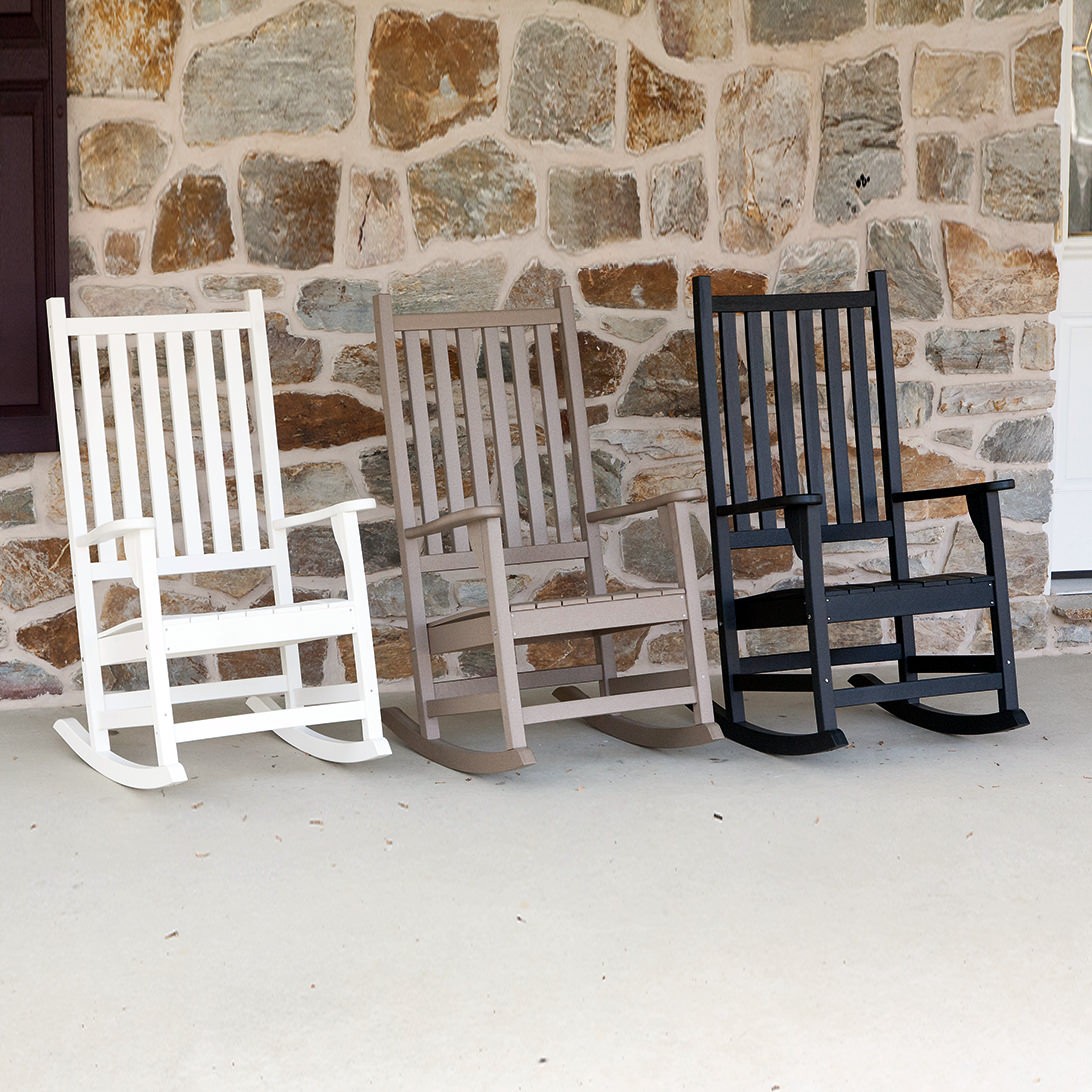 Amish Craft Poly 3pc Porch Rockers Set