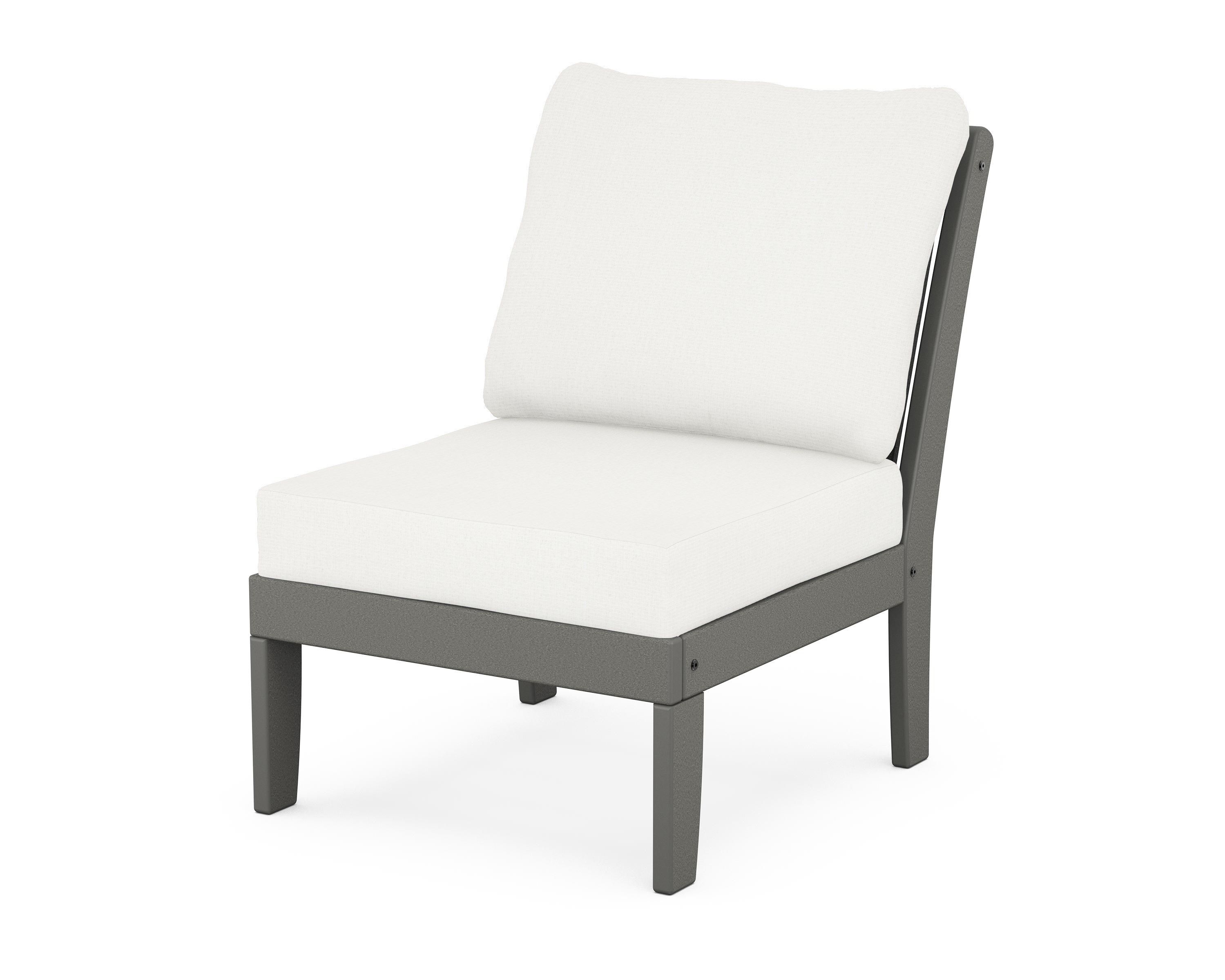 POLYWOOD Braxton Modular Armless Chair