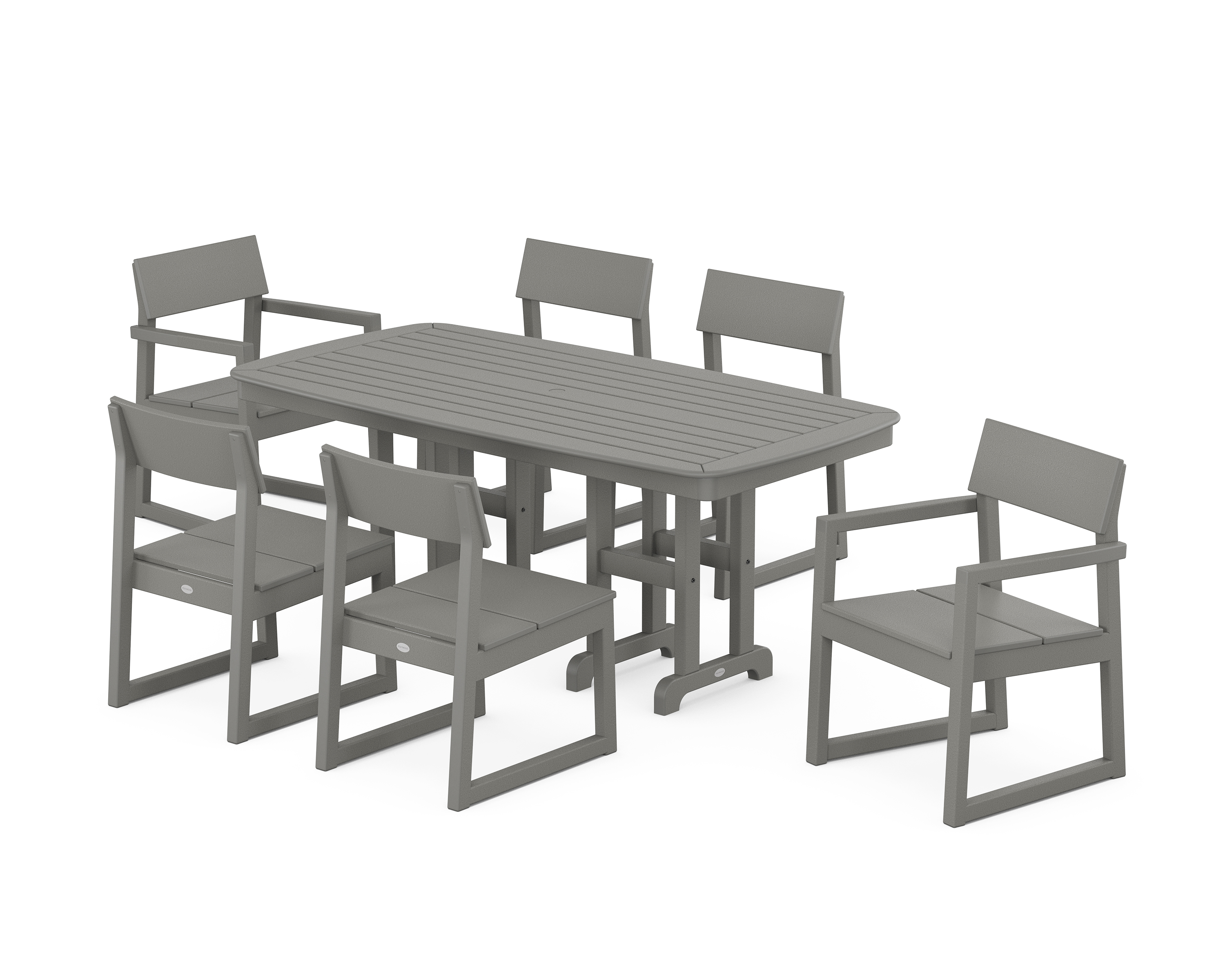 POLYWOOD EDGE 7-Piece Dining Set