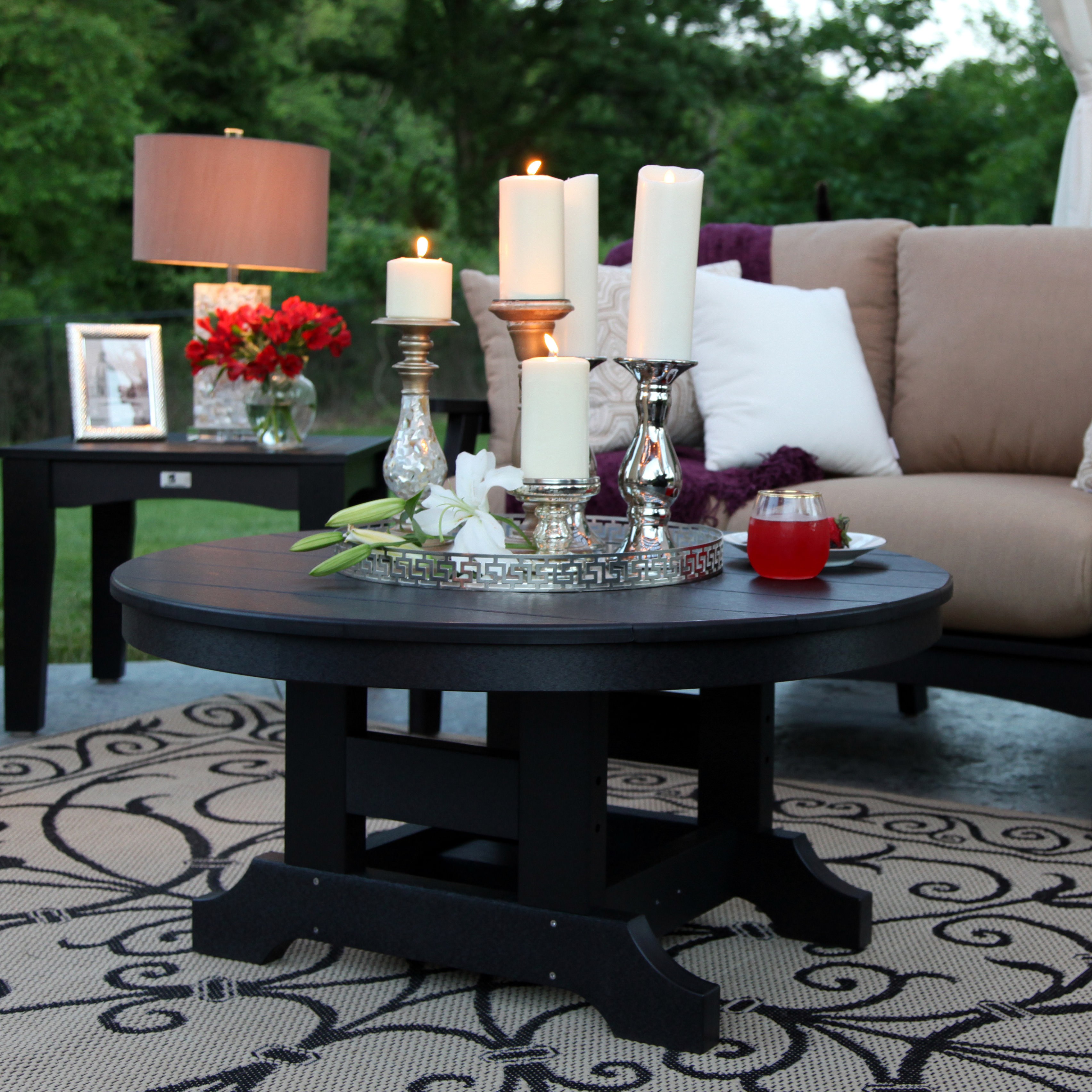 Berlin Gardens Round Conversation Table