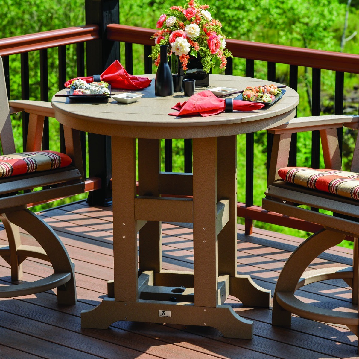 Garden Classic 38 in Round Counter Table