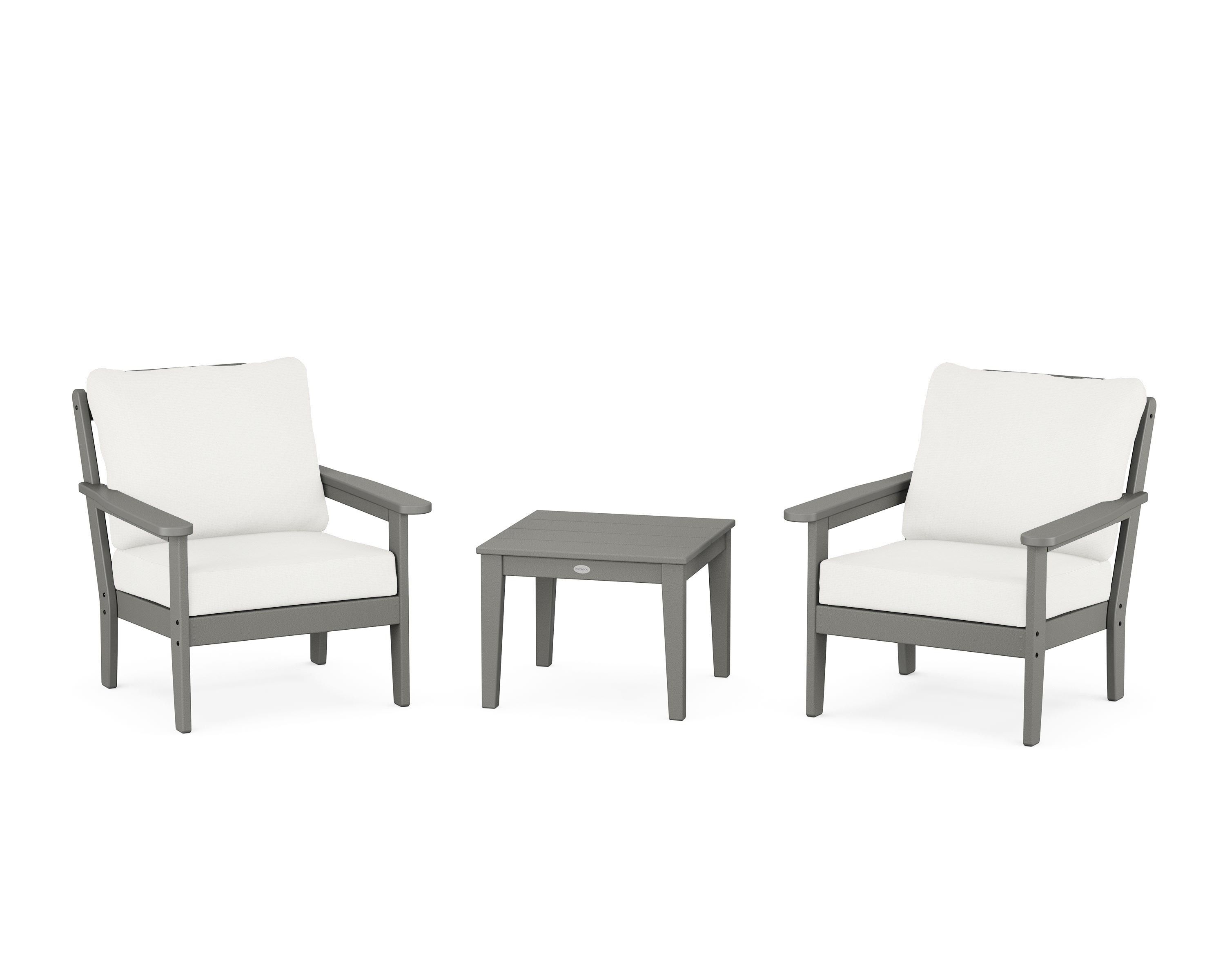 POLYWOOD Cottage 3-Piece Deep Seating Set