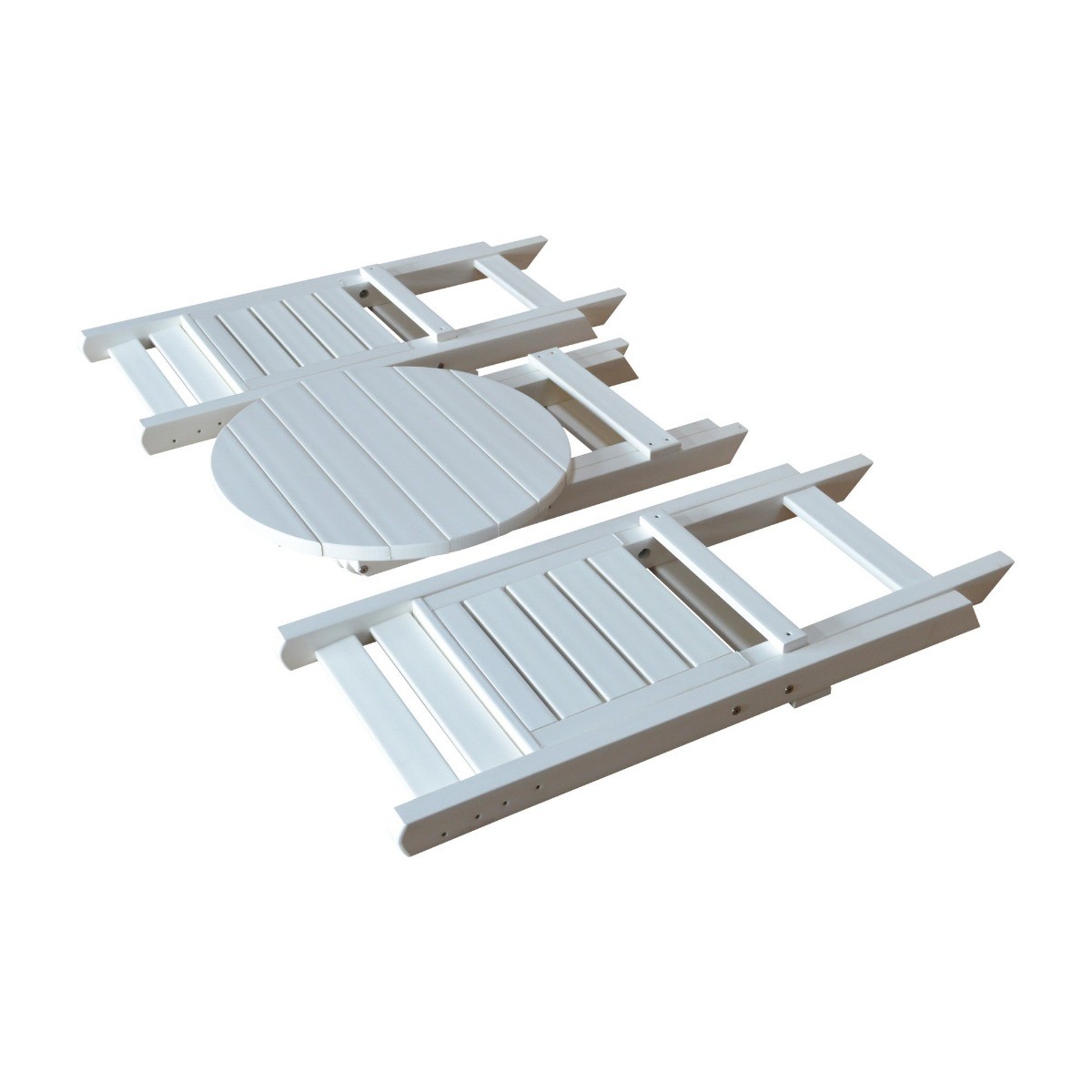 A&L Furniture Coronado Round Folding Bistro Set