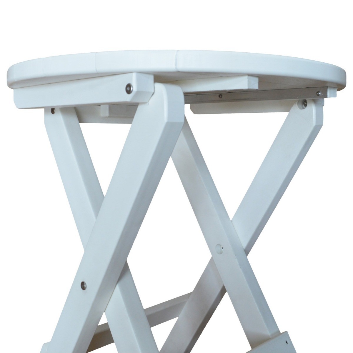 A&L Furniture Round Folding Bistro Table