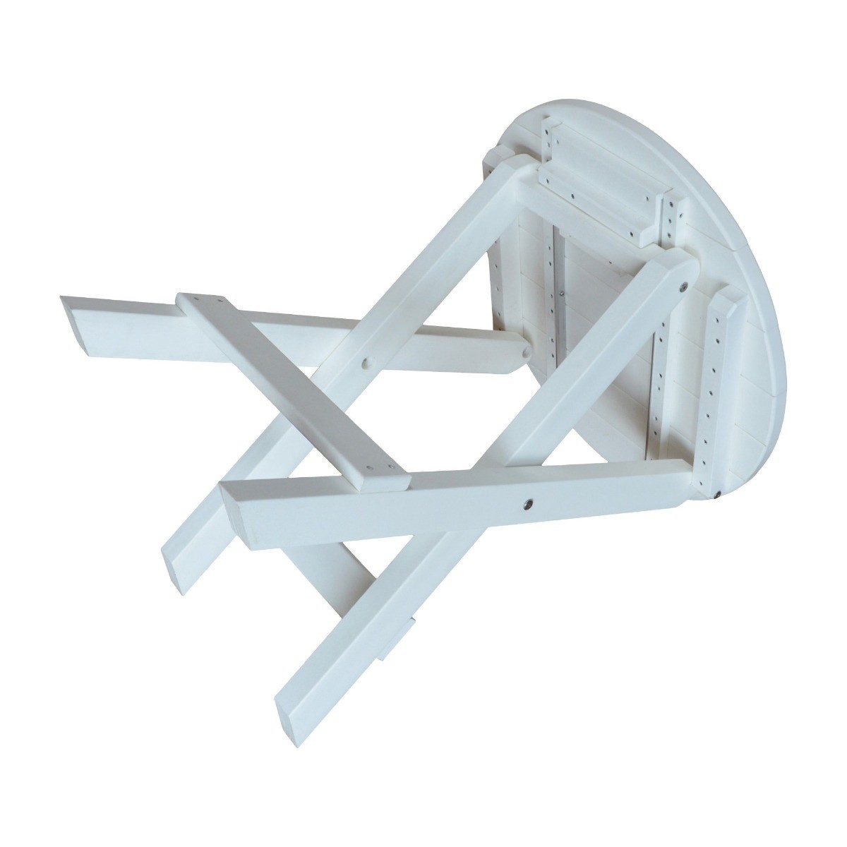 A&L Furniture Round Folding Bistro Table