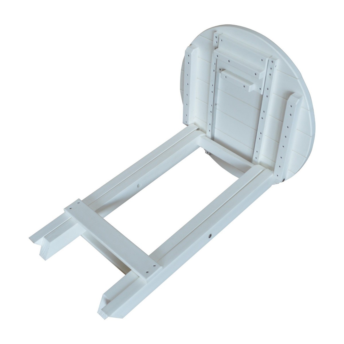 A&L Furniture Round Folding Bistro Table