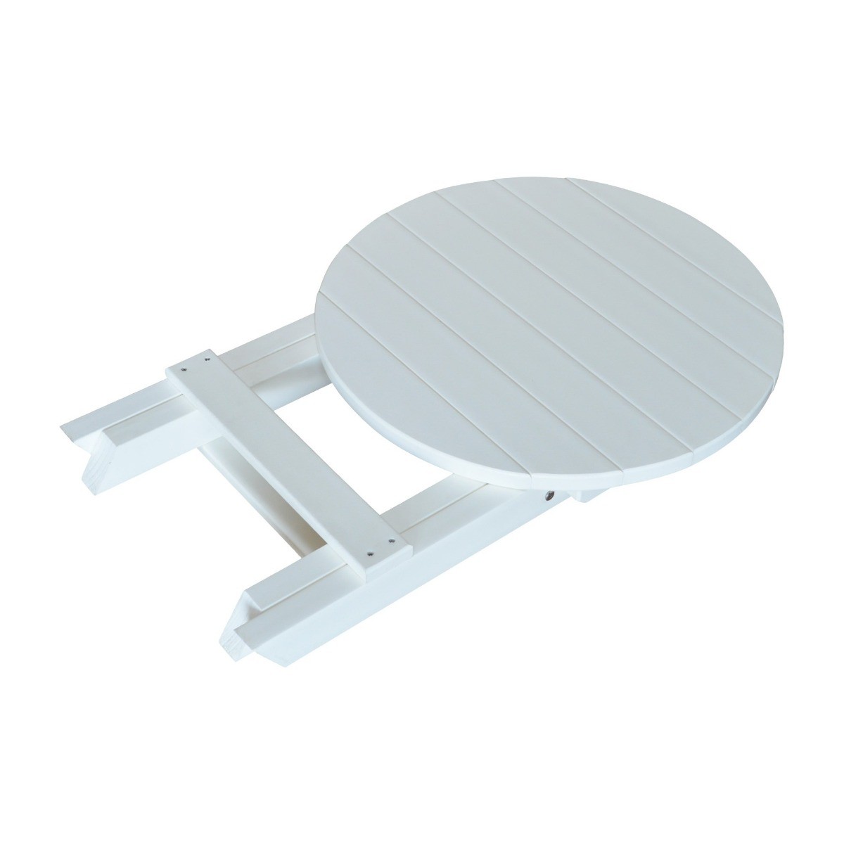 A&L Furniture Round Folding Bistro Table