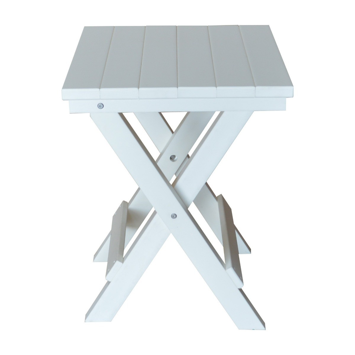 A&L Furniture Square Folding Bistro Table