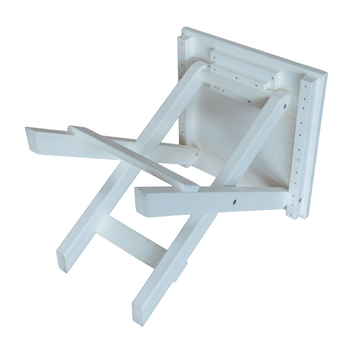 A&L Furniture Square Folding Bistro Table