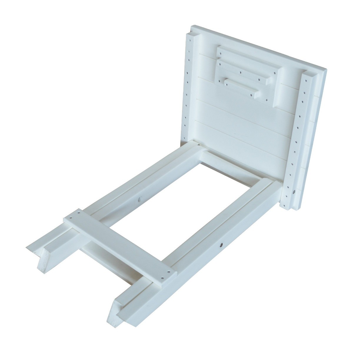 A&L Furniture Square Folding Bistro Table