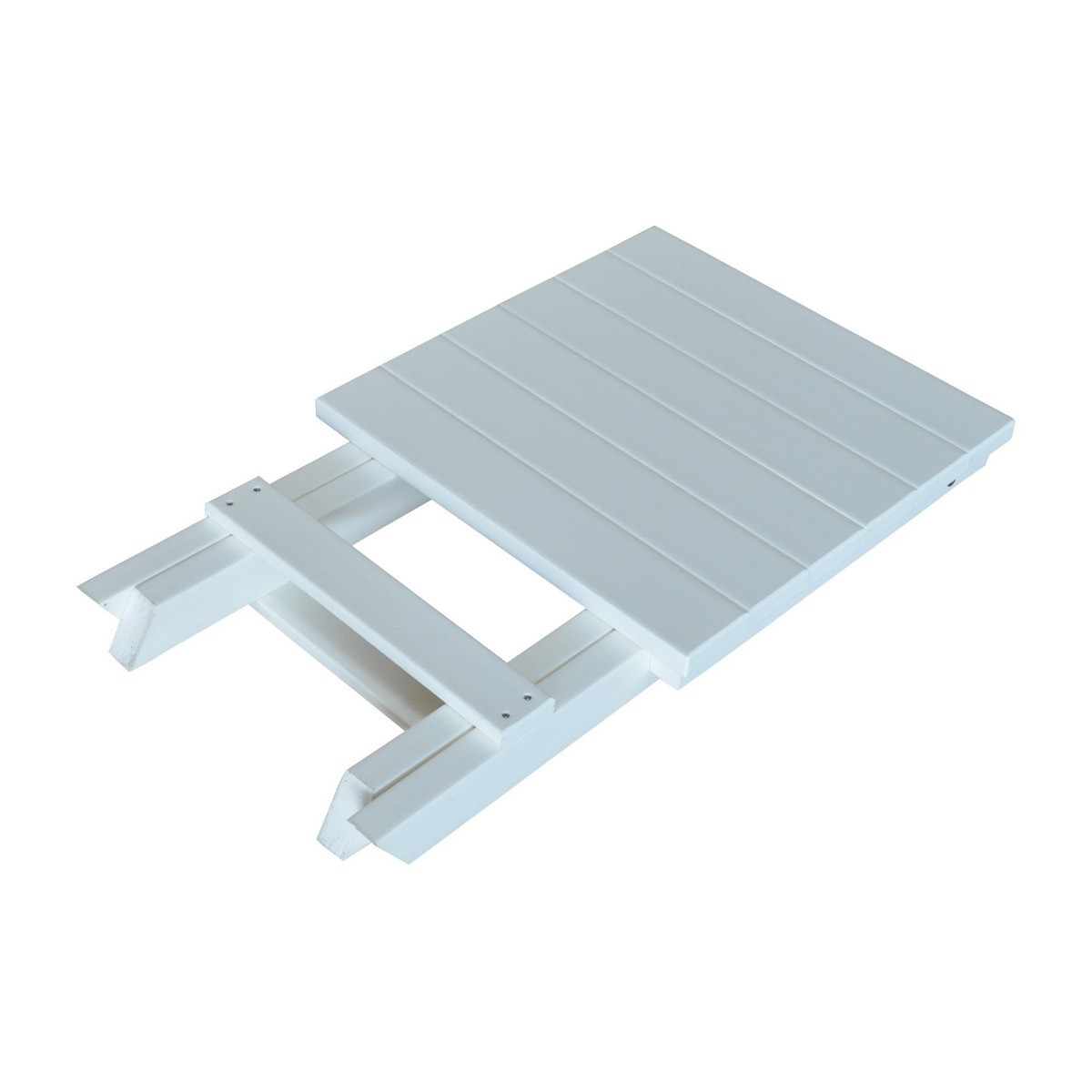 A&L Furniture Square Folding Bistro Table