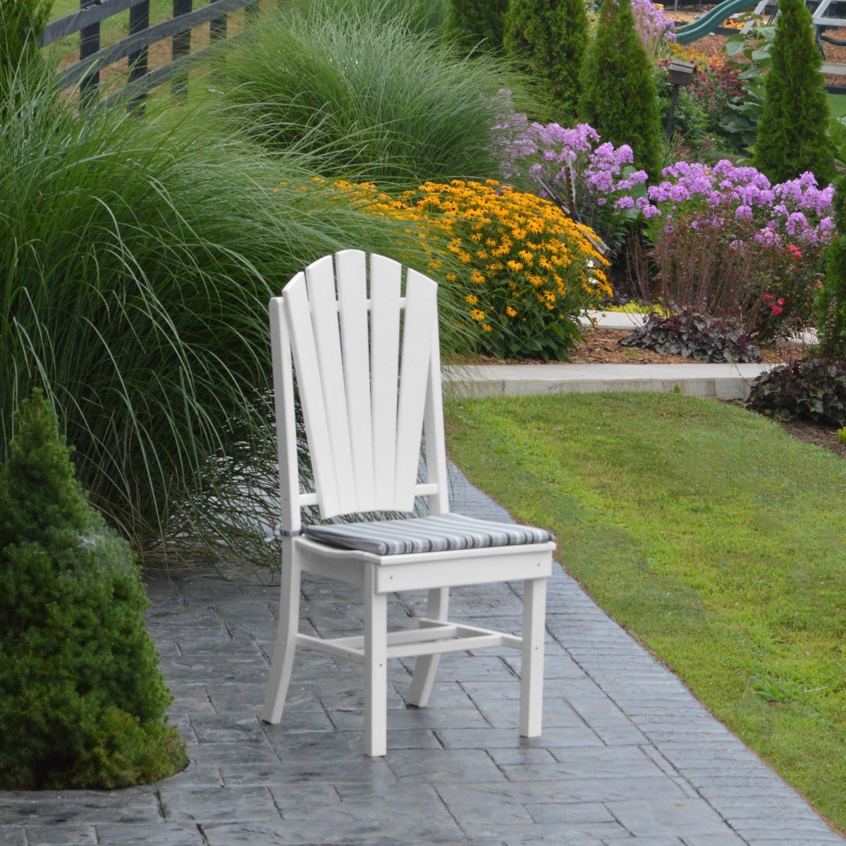 A&L Furniture Adirondack Dining Chair Without Arms