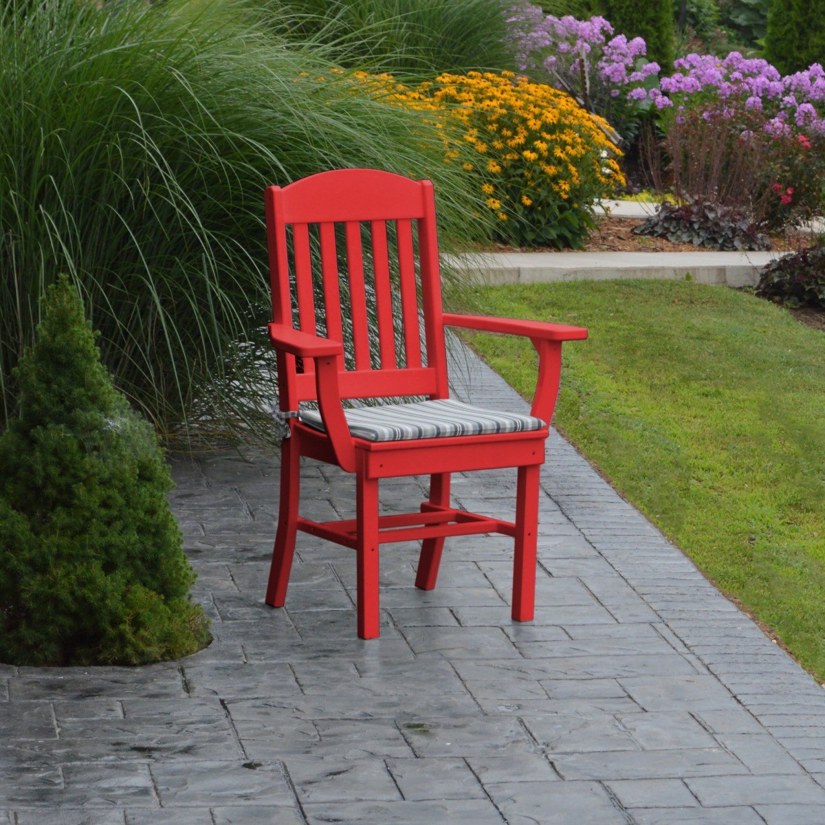 A&L Furniture Classic Dining Chair With Arms