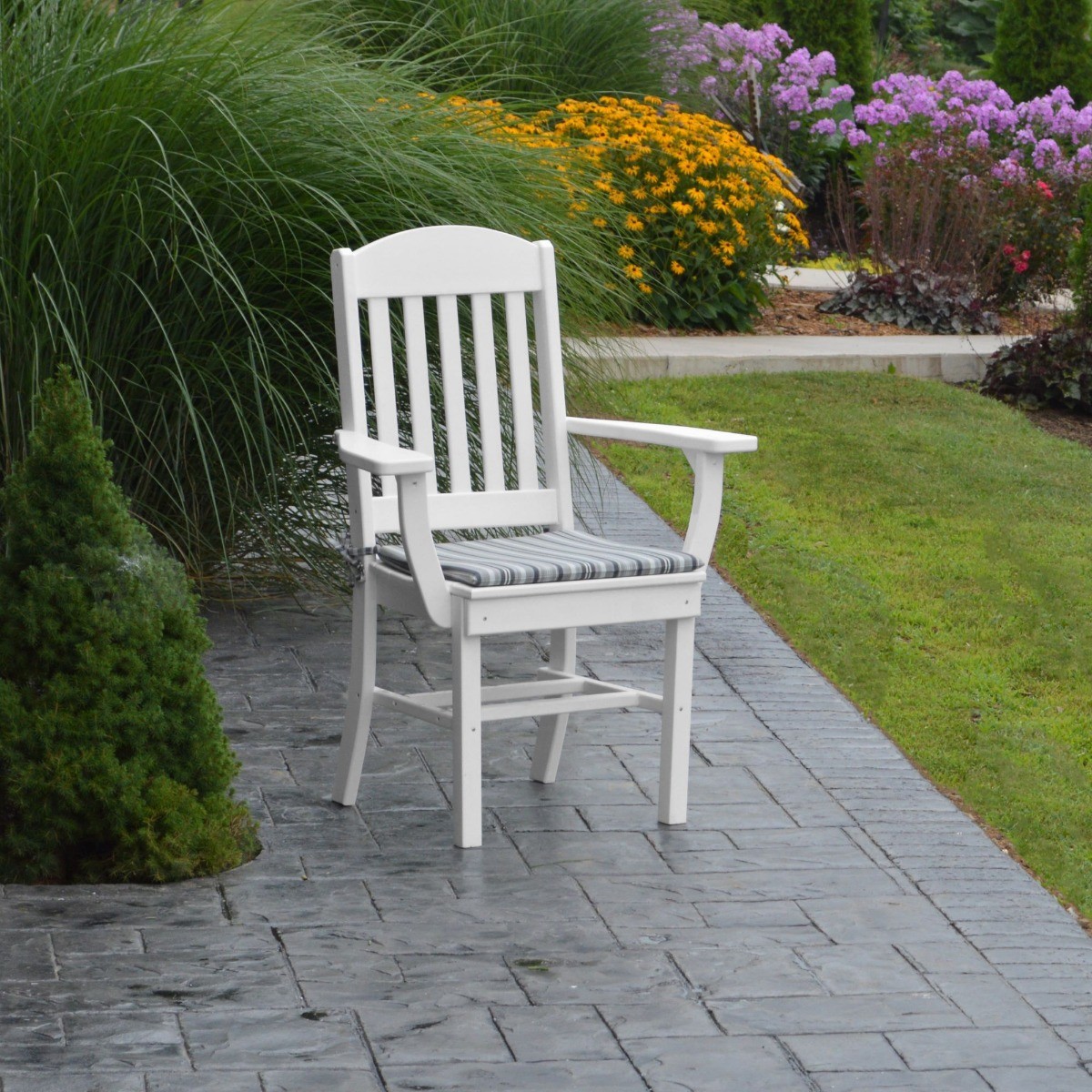 A&L Furniture Classic Dining Chair With Arms