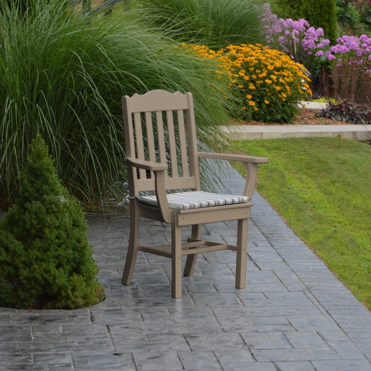 A&L Furniture Royal Dining Chair With Arms