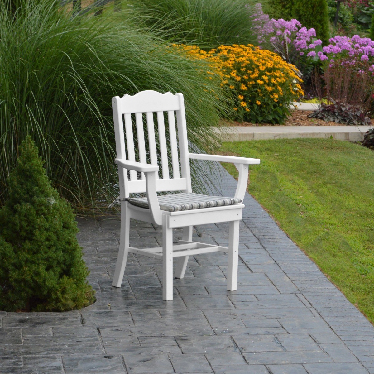 A&L Furniture Royal Dining Chair With Arms