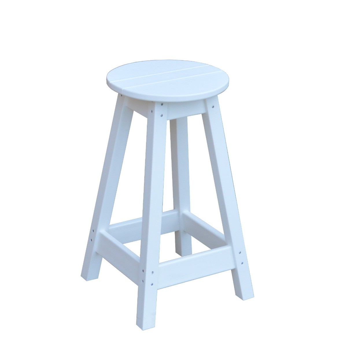 A&L Furniture Round Counter Stool