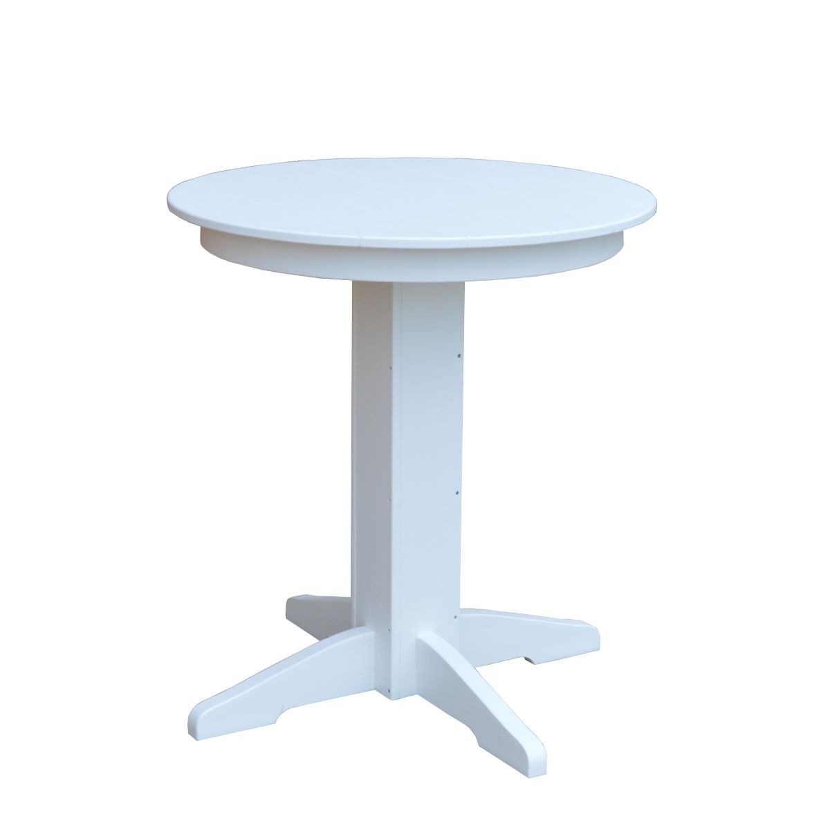 A&L Furniture 33 in Round Counter Table