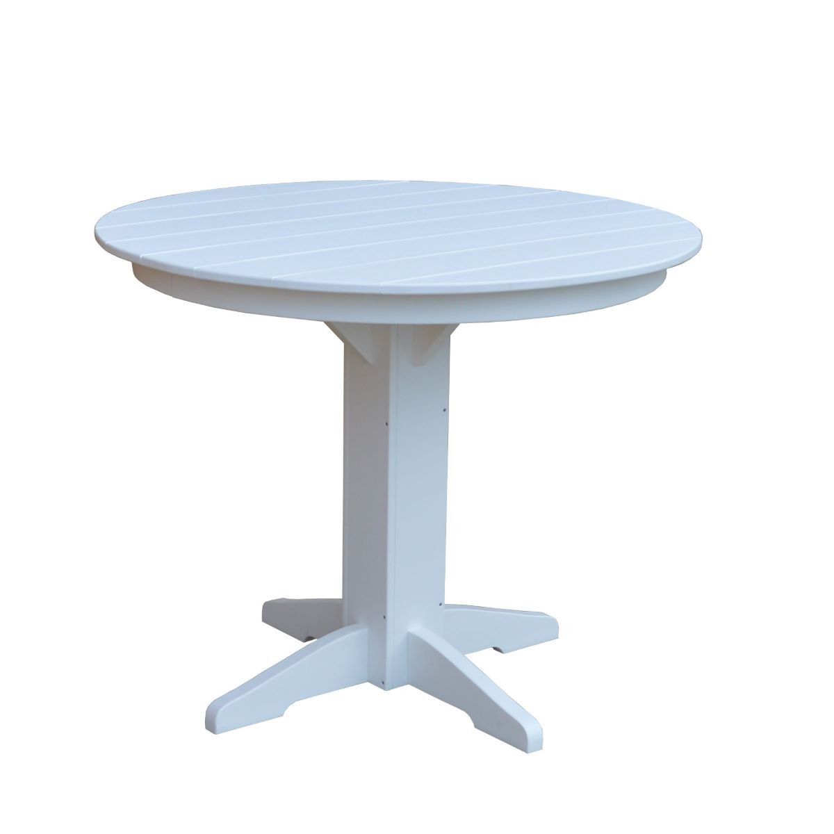 A&L Furniture 44 in Round Counter Table