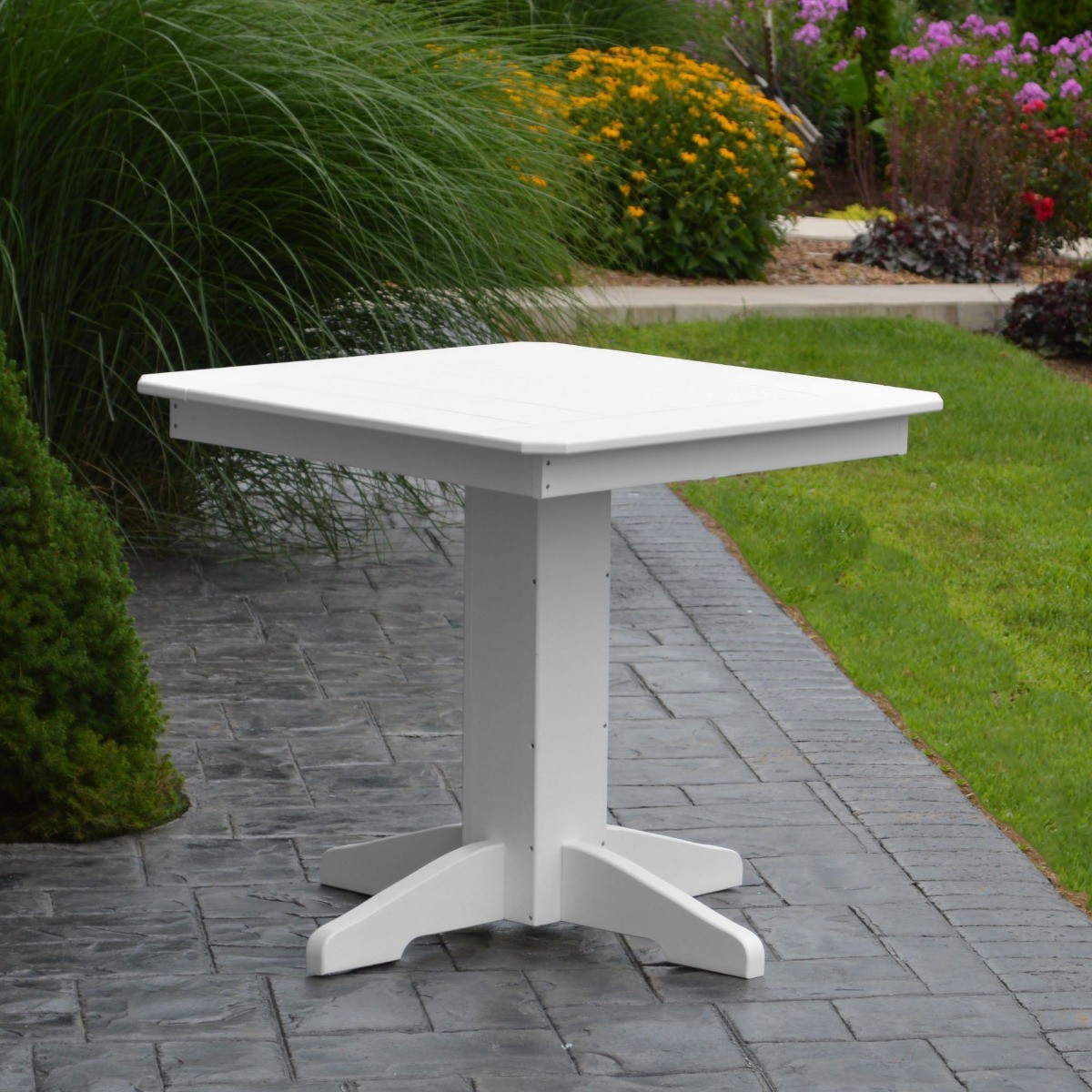 A&L Furniture 33 in Square Dining Table