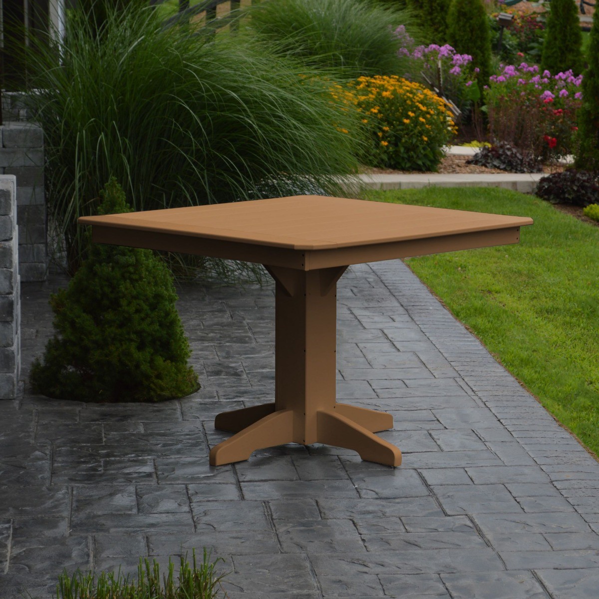 A&L Furniture 44 in Square Dining Table