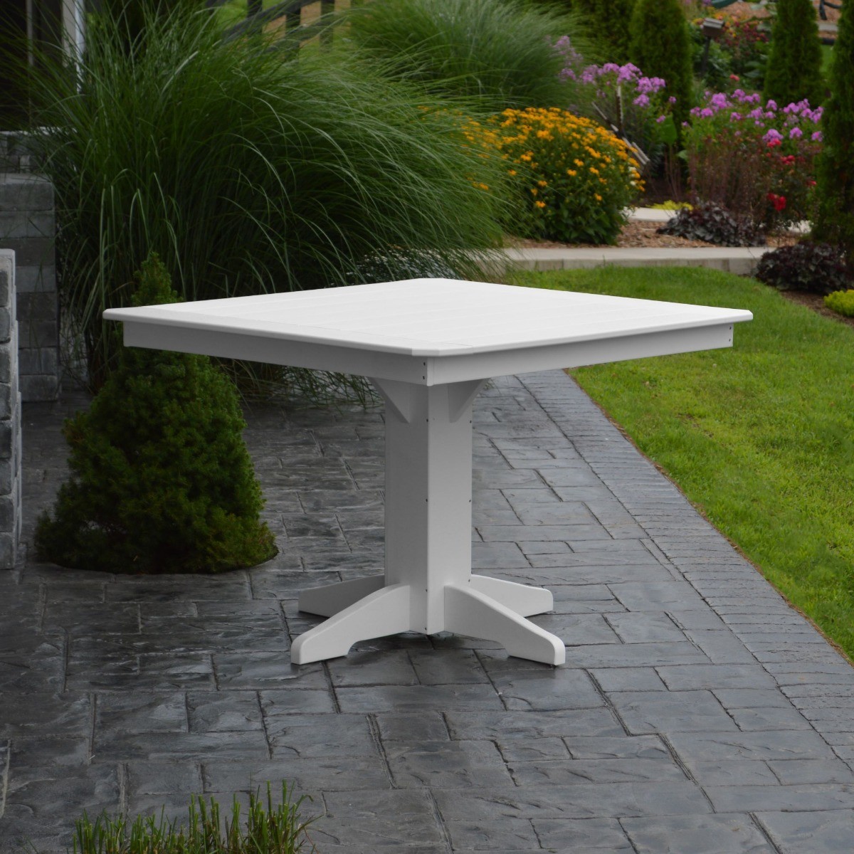 A&L Furniture 44 in Square Dining Table