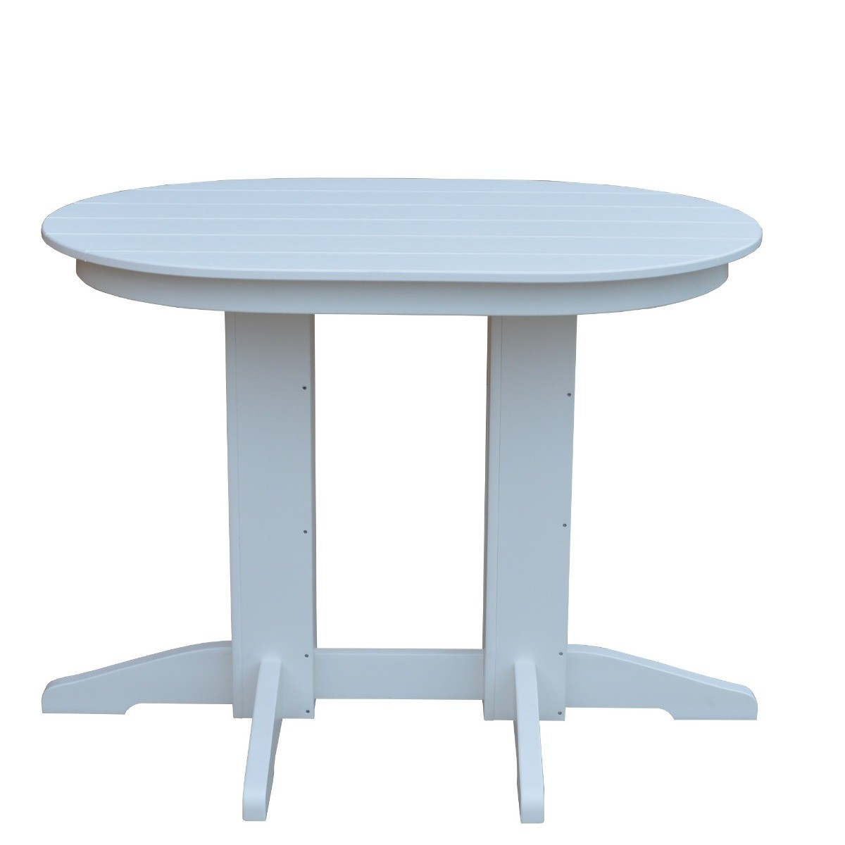 A&L Furniture 4 ft Oval Counter Table