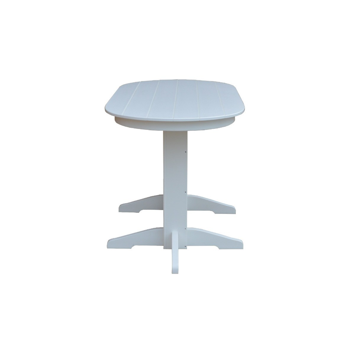 A&L Furniture 6 ft Oval Counter Table