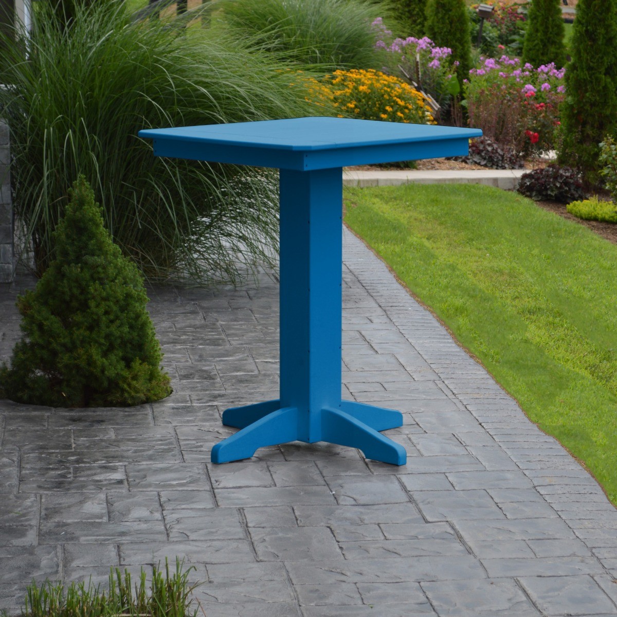 A&L Furniture 33 in Square Bar Table