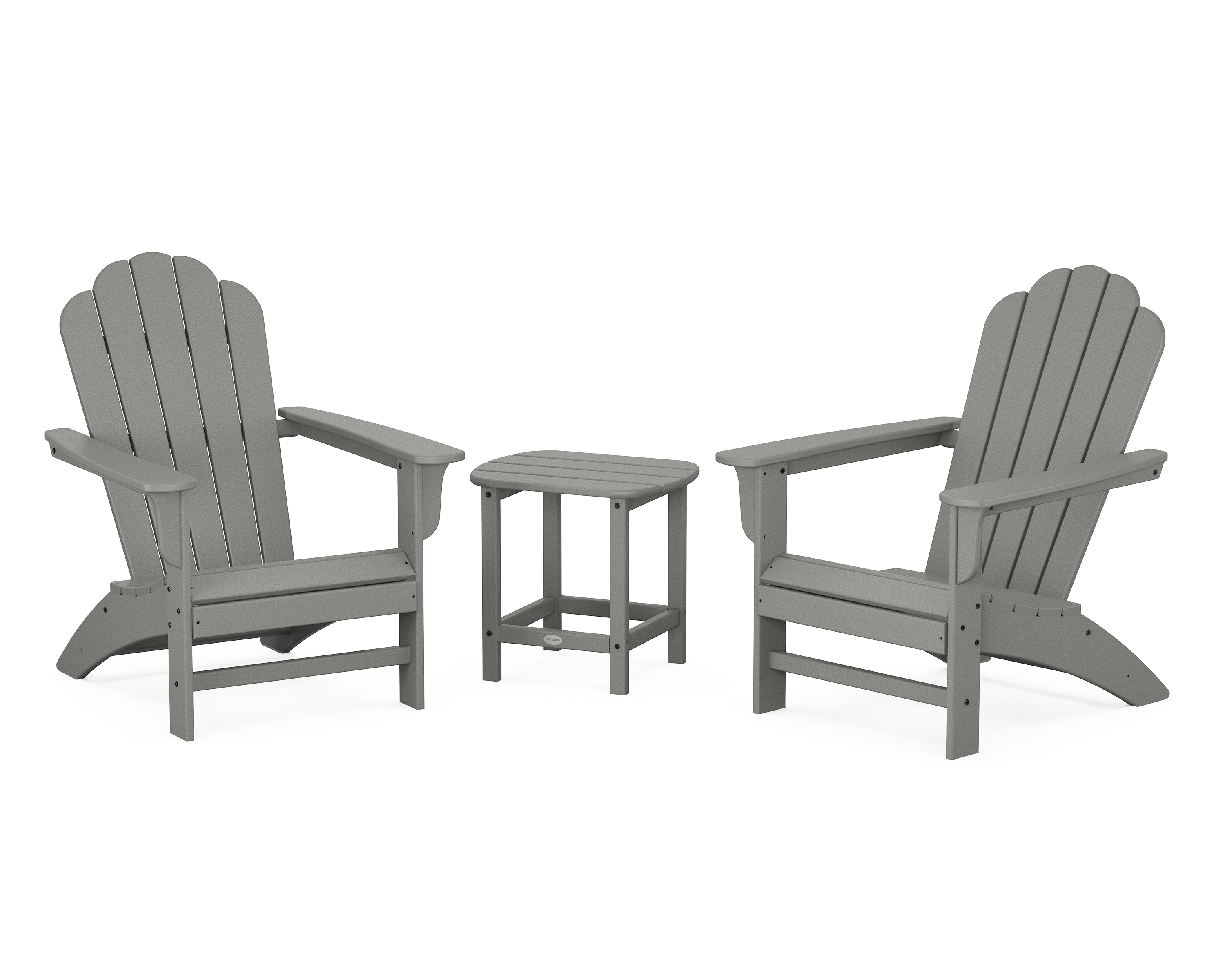 POLYWOOD Cottage Adirondack Chair 3-Piece Set