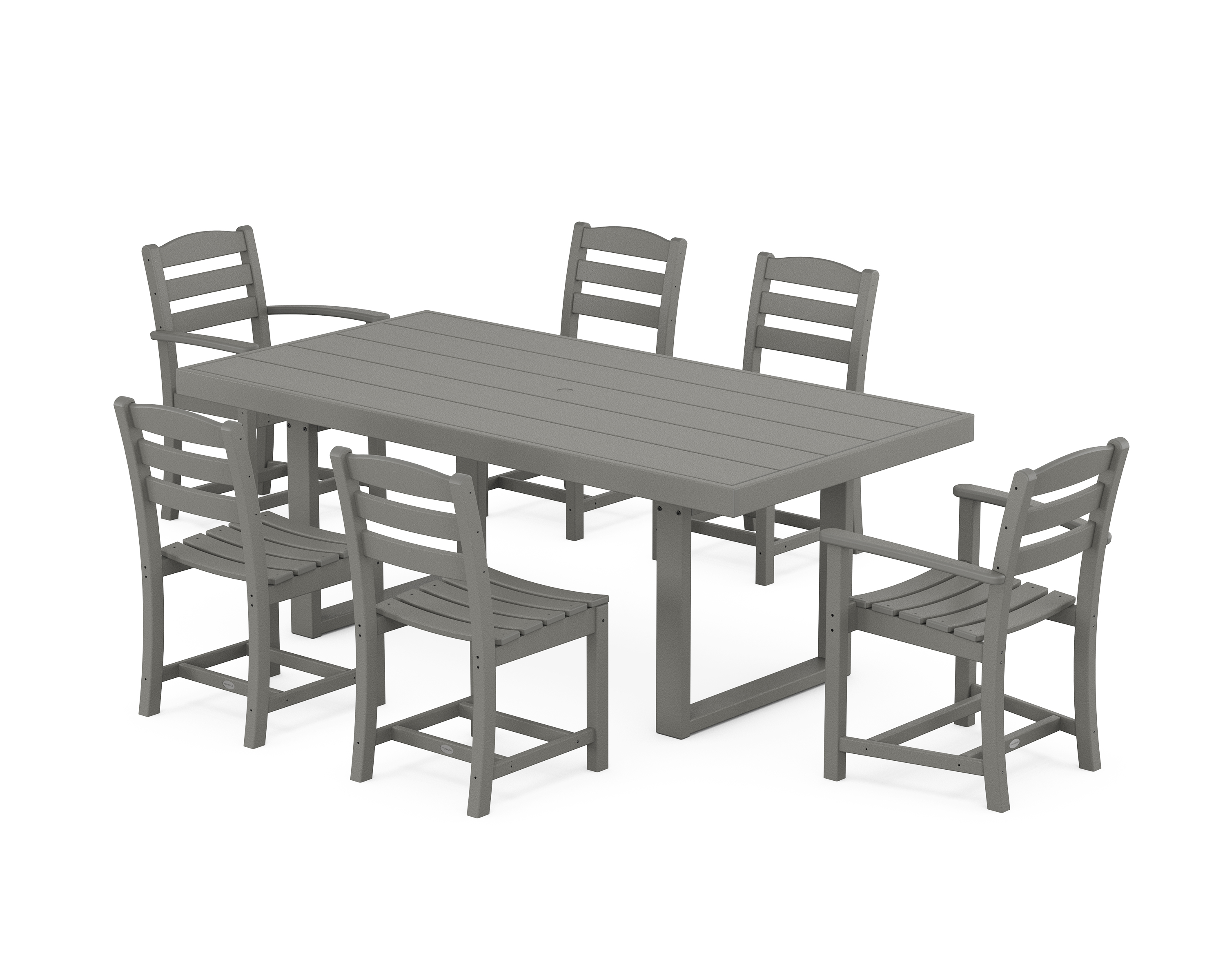 POLYWOOD La Casa Café 7-Piece Dining Set