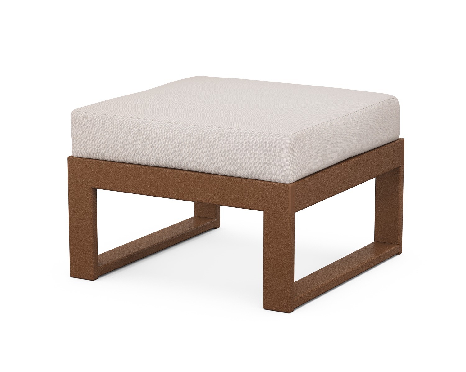 POLYWOOD® Edge Modular Ottoman - Modern