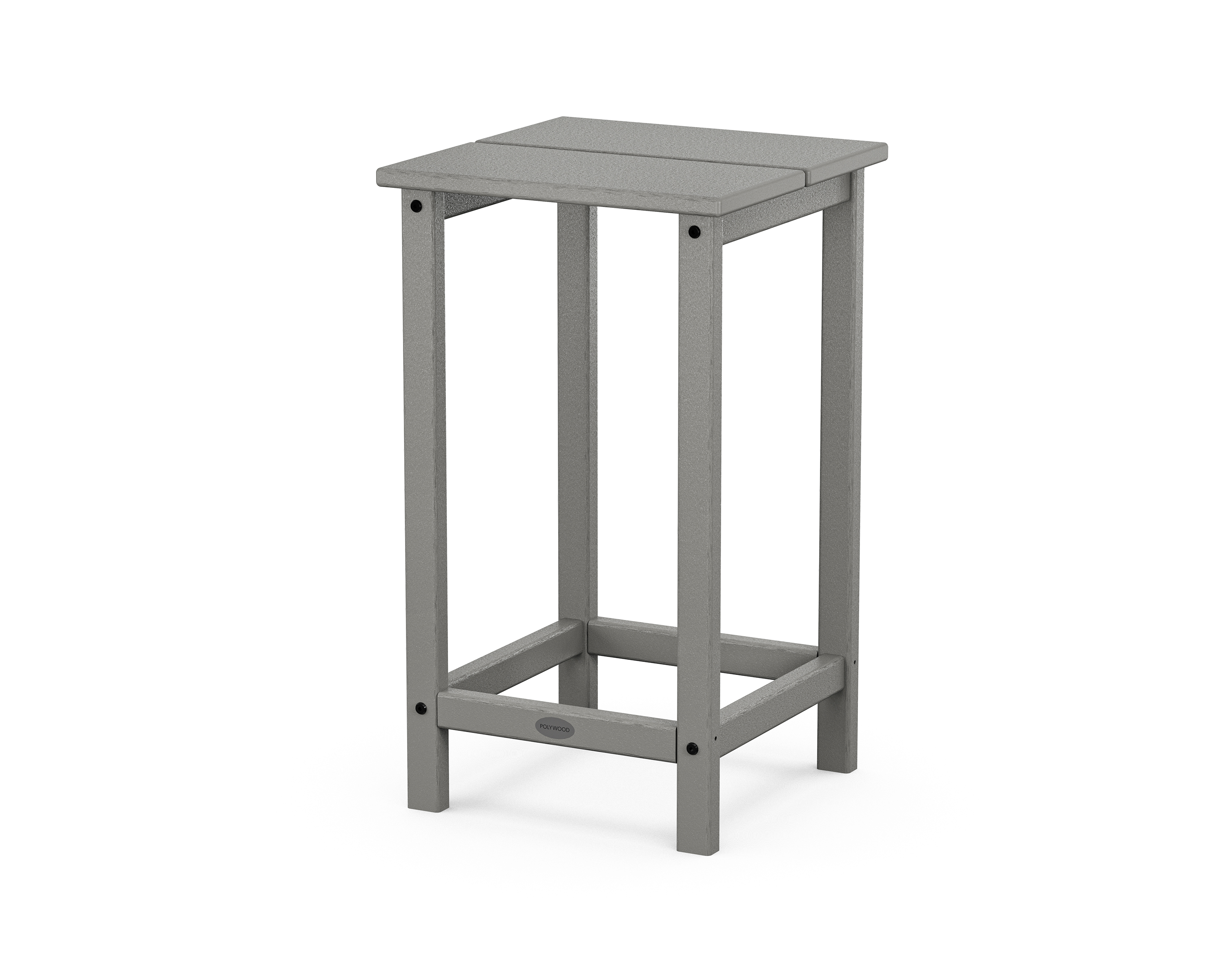 POLYWOOD Studio Square Counter Side Table