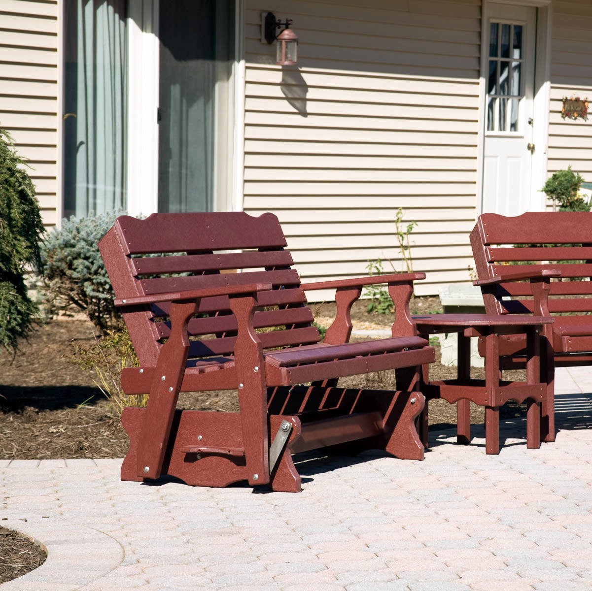 Amish 4 ft West Chester Poly Glider