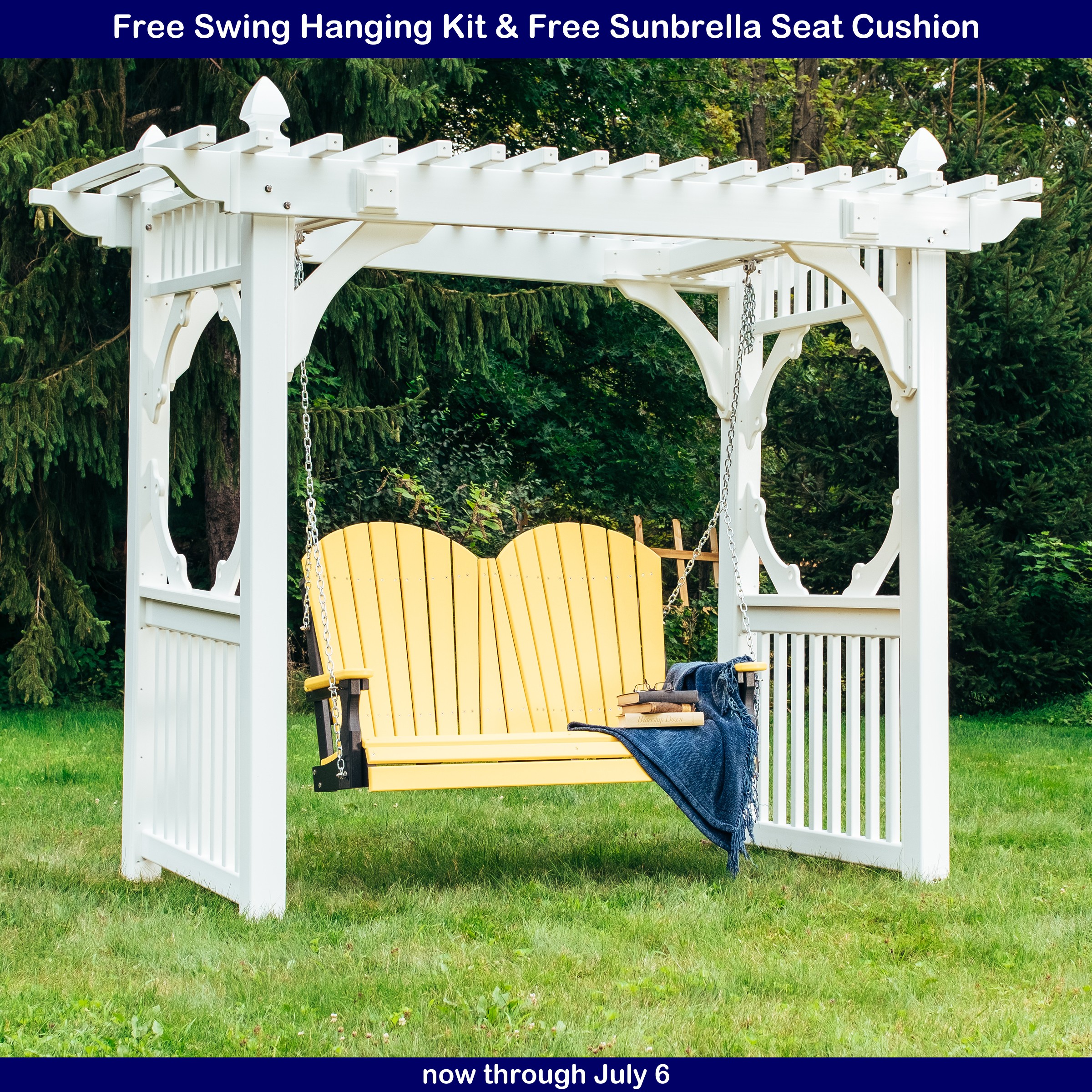 Luxcraft Adirondack 4 ft Swing Set
