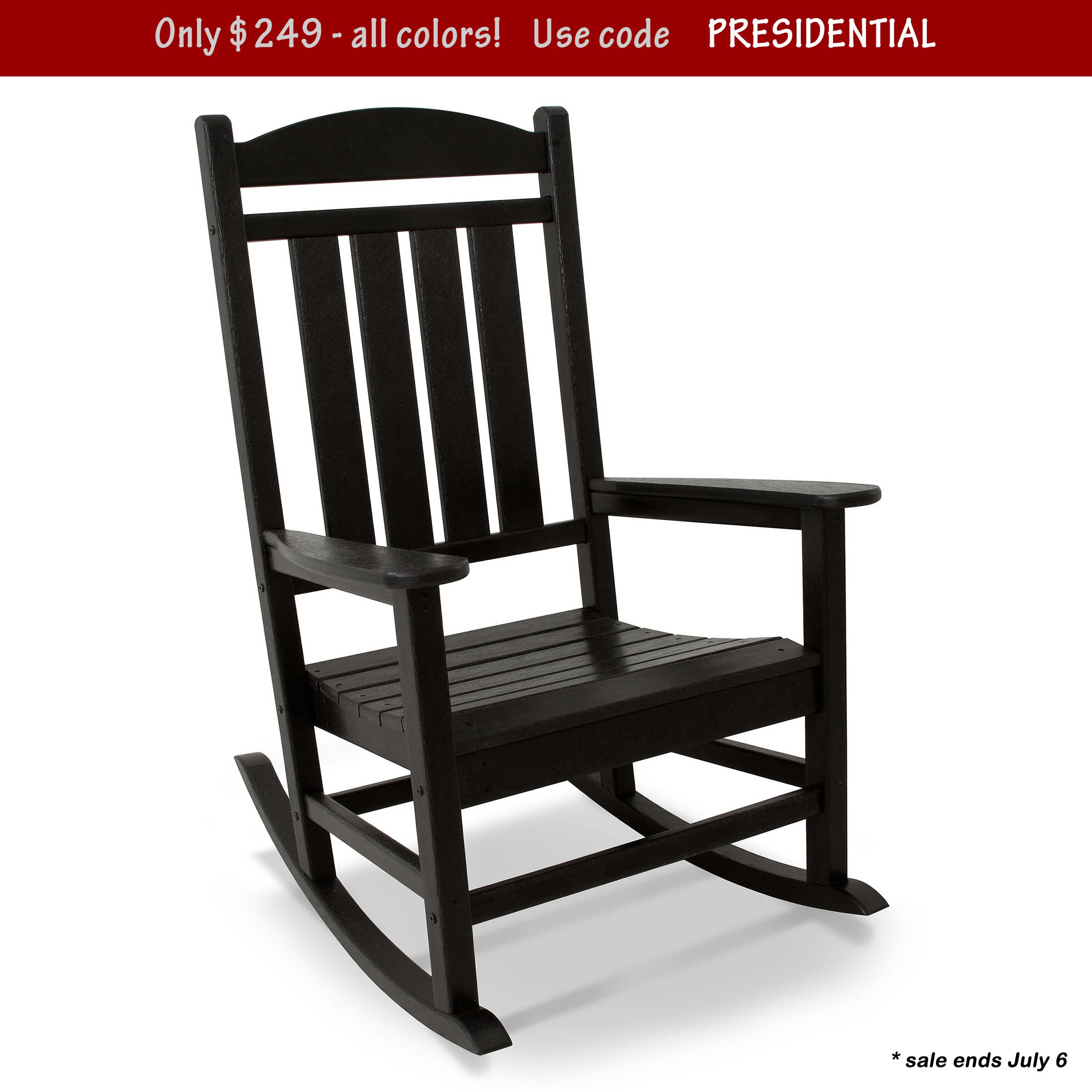 POLYWOOD Presidential Rocker